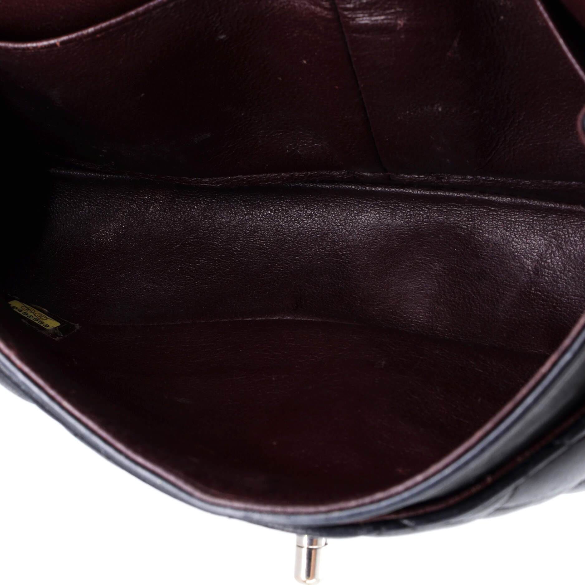 Pre-Loved Chanel Classic Double Flap Bag Quilted Lambskin Small - Image 5