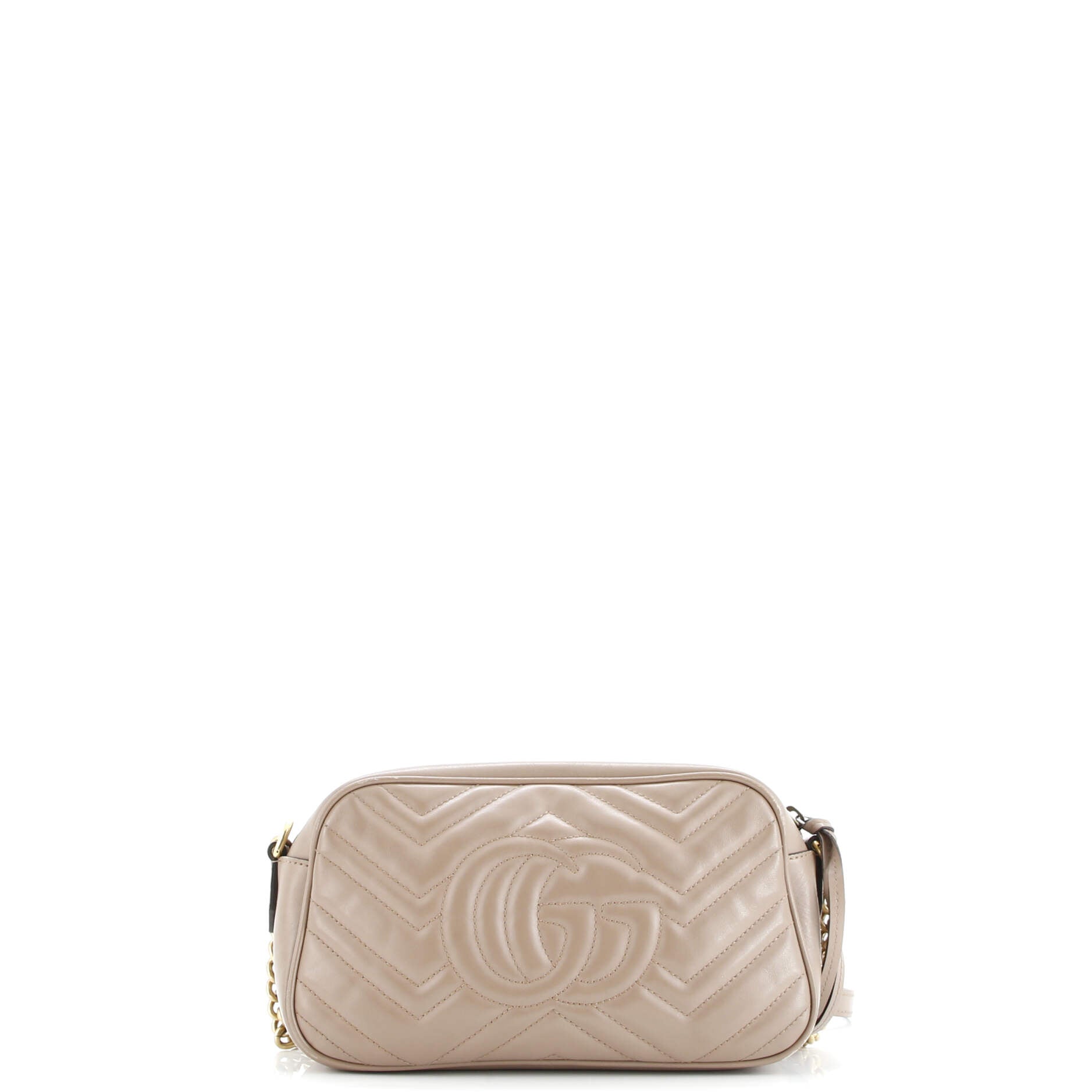 Pre-Loved Gucci GG Marmont Shoulder Bag Matelasse Leather Small - Image 3