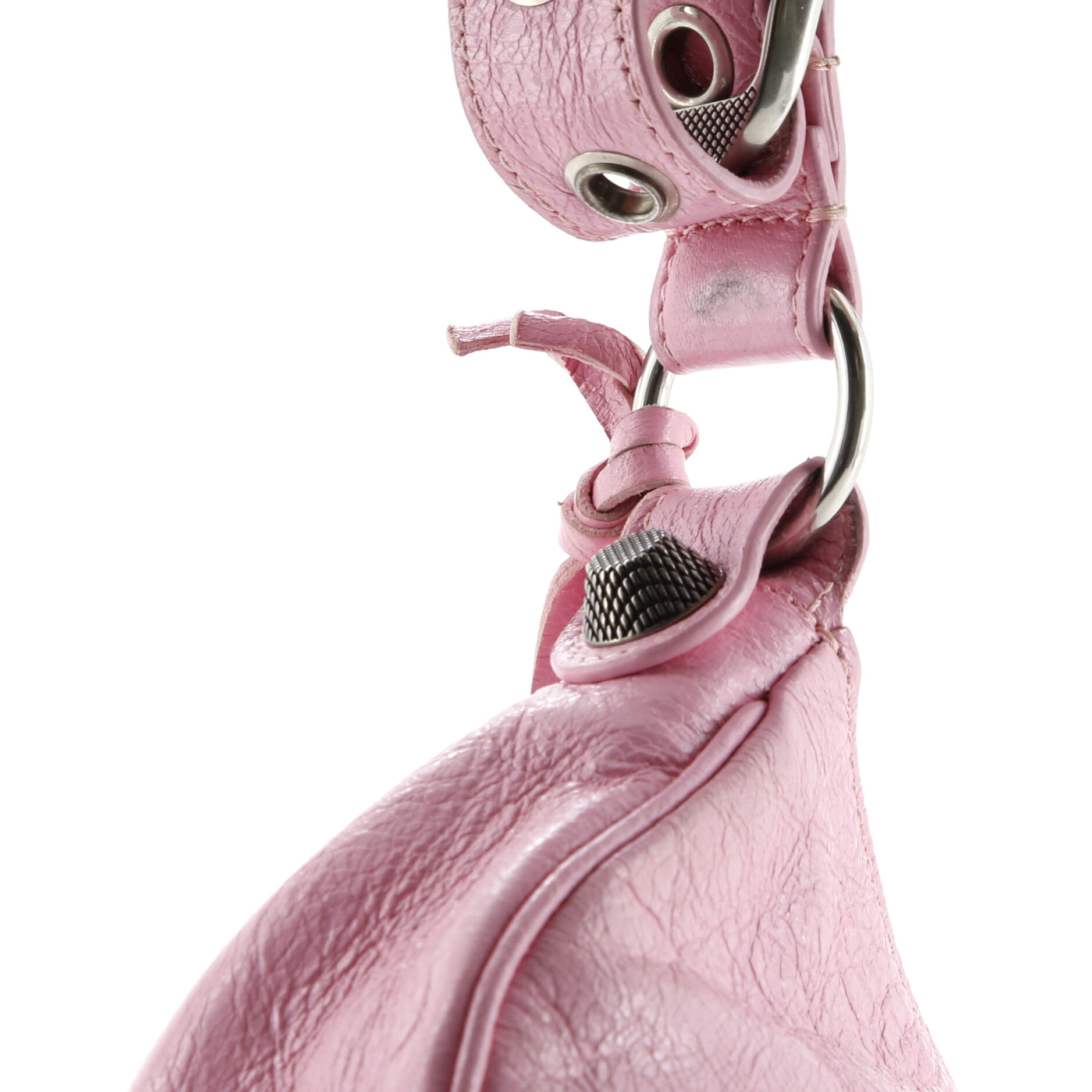 Pre-Loved Balenciaga Le Cagole Giant Studs Shoulder Bag Leather XS - Image 8