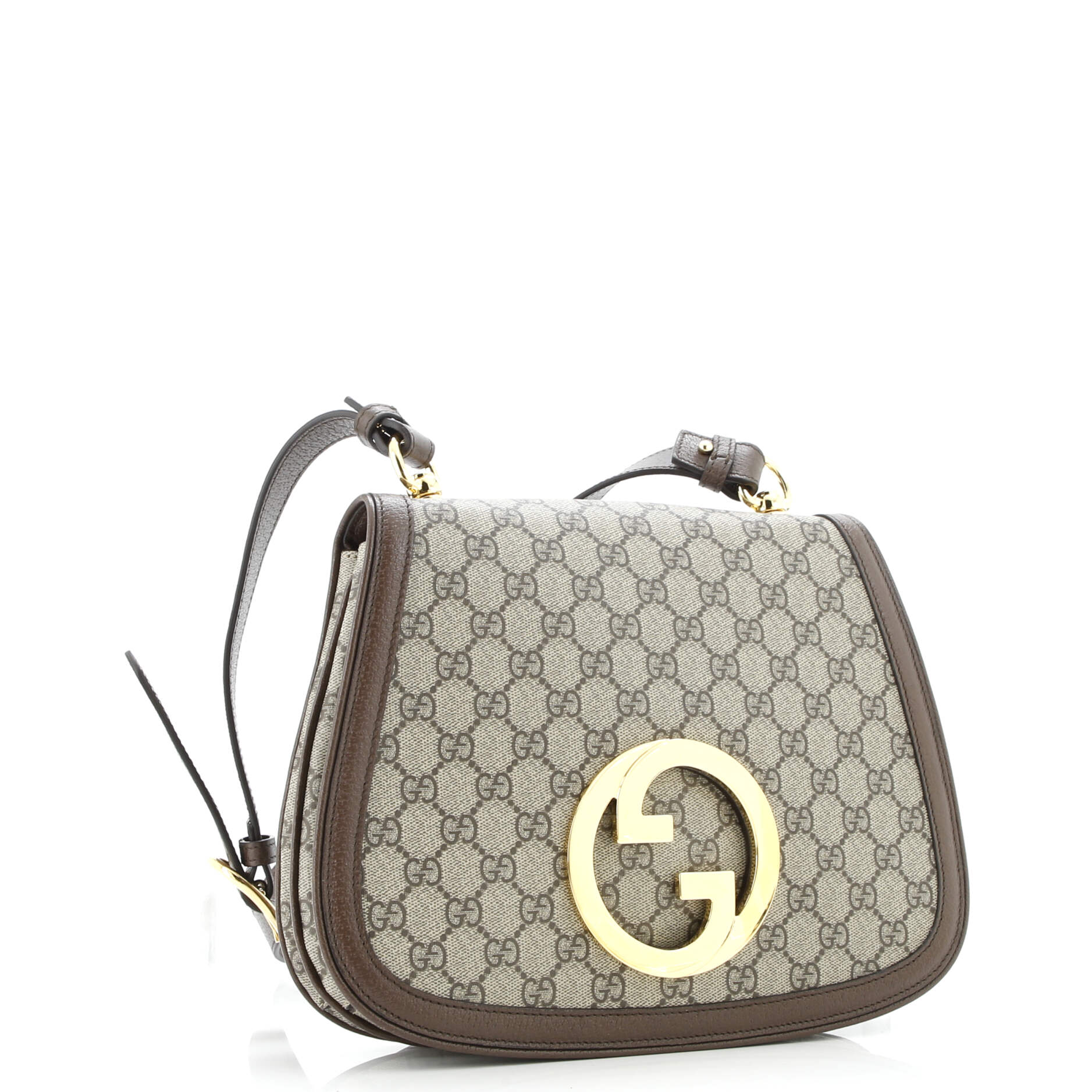 Pre-Loved Gucci Blondie NM Flap Shoulder Bag Leather Medium - Image 2