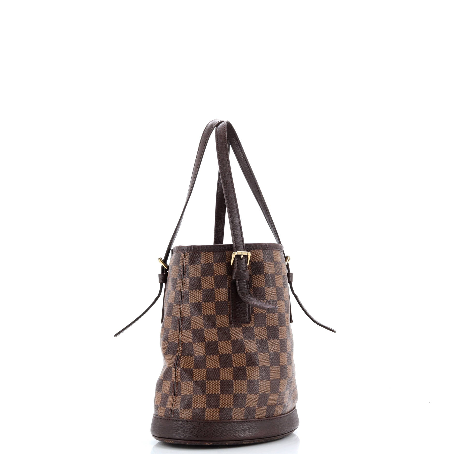 Pre-Loved Louis Vuitton Marais Bucket Bag Damier - Image 2