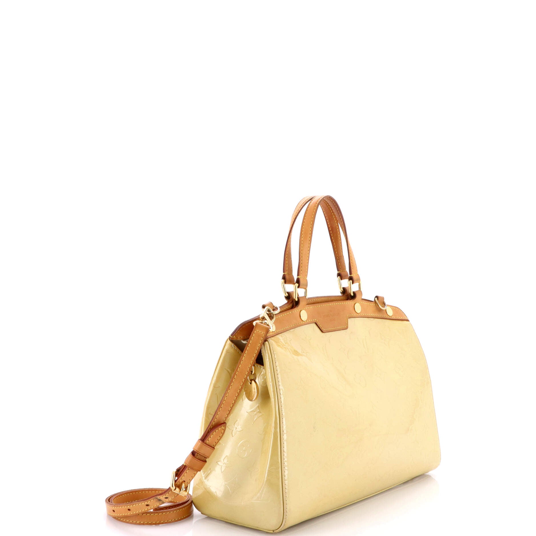 Pre-Loved Louis Vuitton Brea Handbag Monogram Vernis MM - Image 2