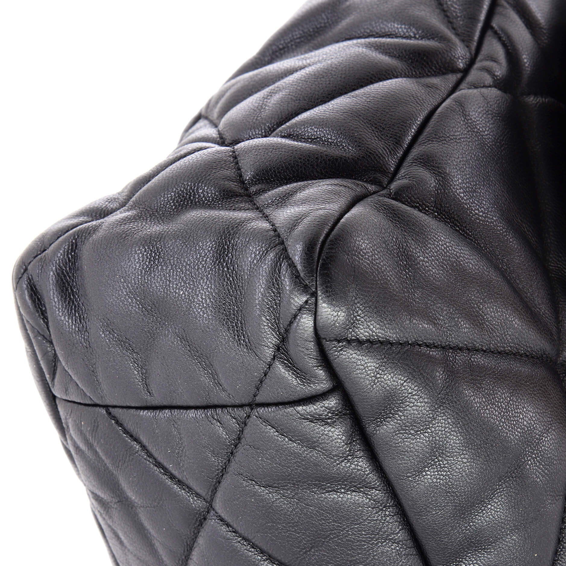 Pre-Loved Chanel 19 Flap Bag Quilted Leather Maxi - Image 7