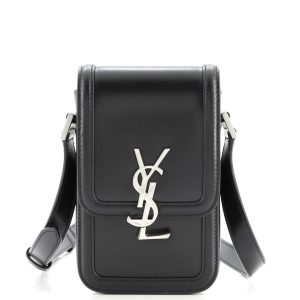 Pre-Loved Saint Laurent Solferino Bag Leather Mini
