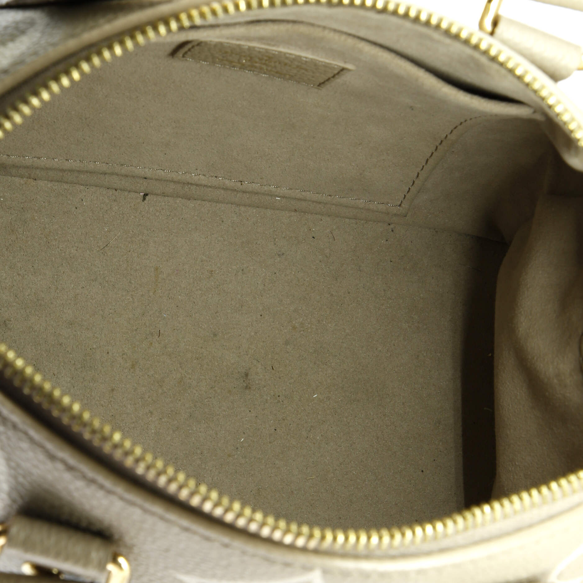 Pre-Loved Louis Vuitton Speedy Bandouliere Bag Bicolor Monogram Empreinte Giant 20 - Image 5