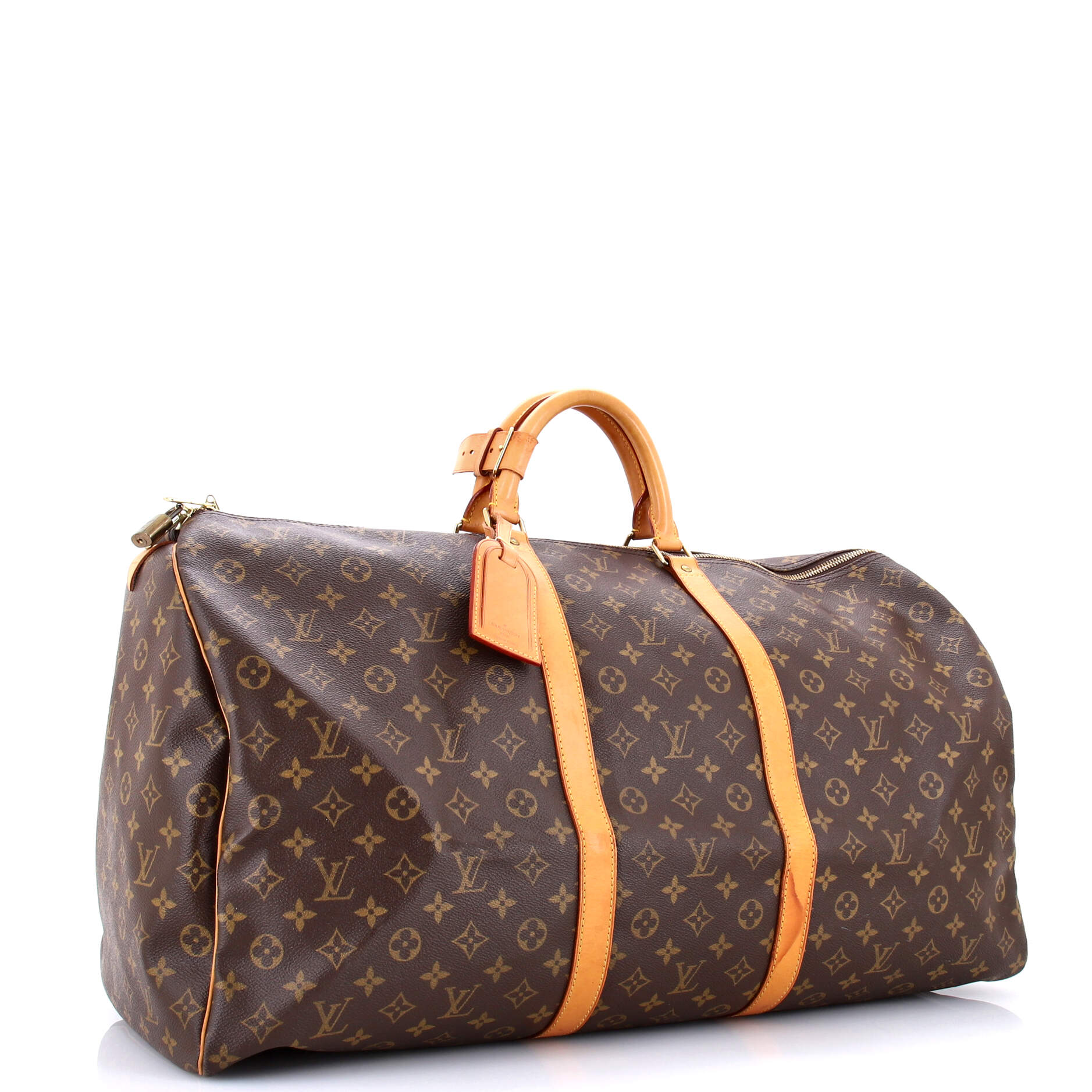 Pre-Loved Louis Vuitton Keepall Bag Monogram Canvas 60 - Image 2