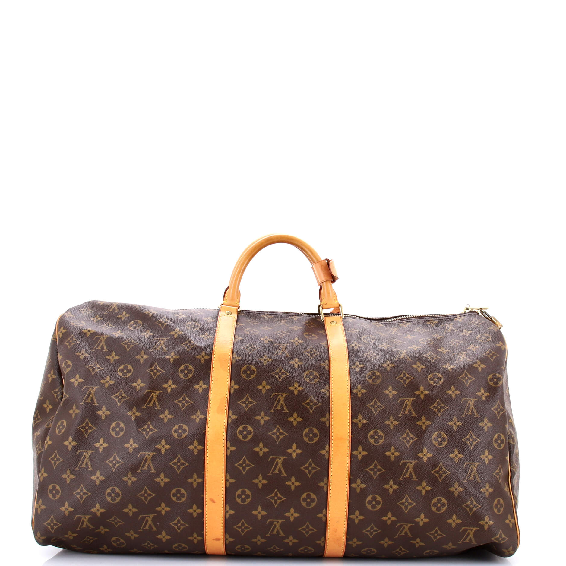 Pre-Loved Louis Vuitton Keepall Bag Monogram Canvas 60 - Image 3