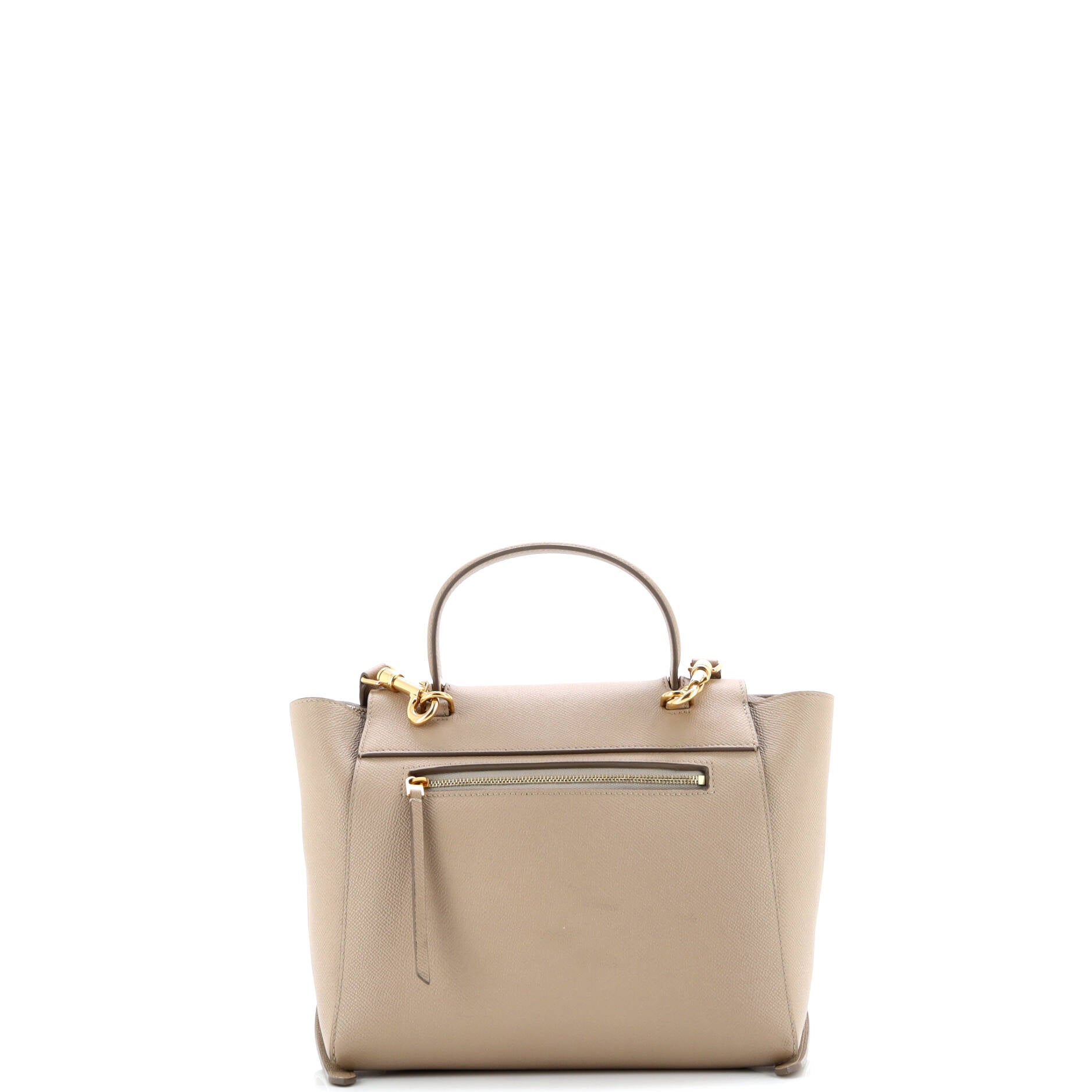 Pre-Loved Celine Belt Bag Textured Leather Micro - Image 3