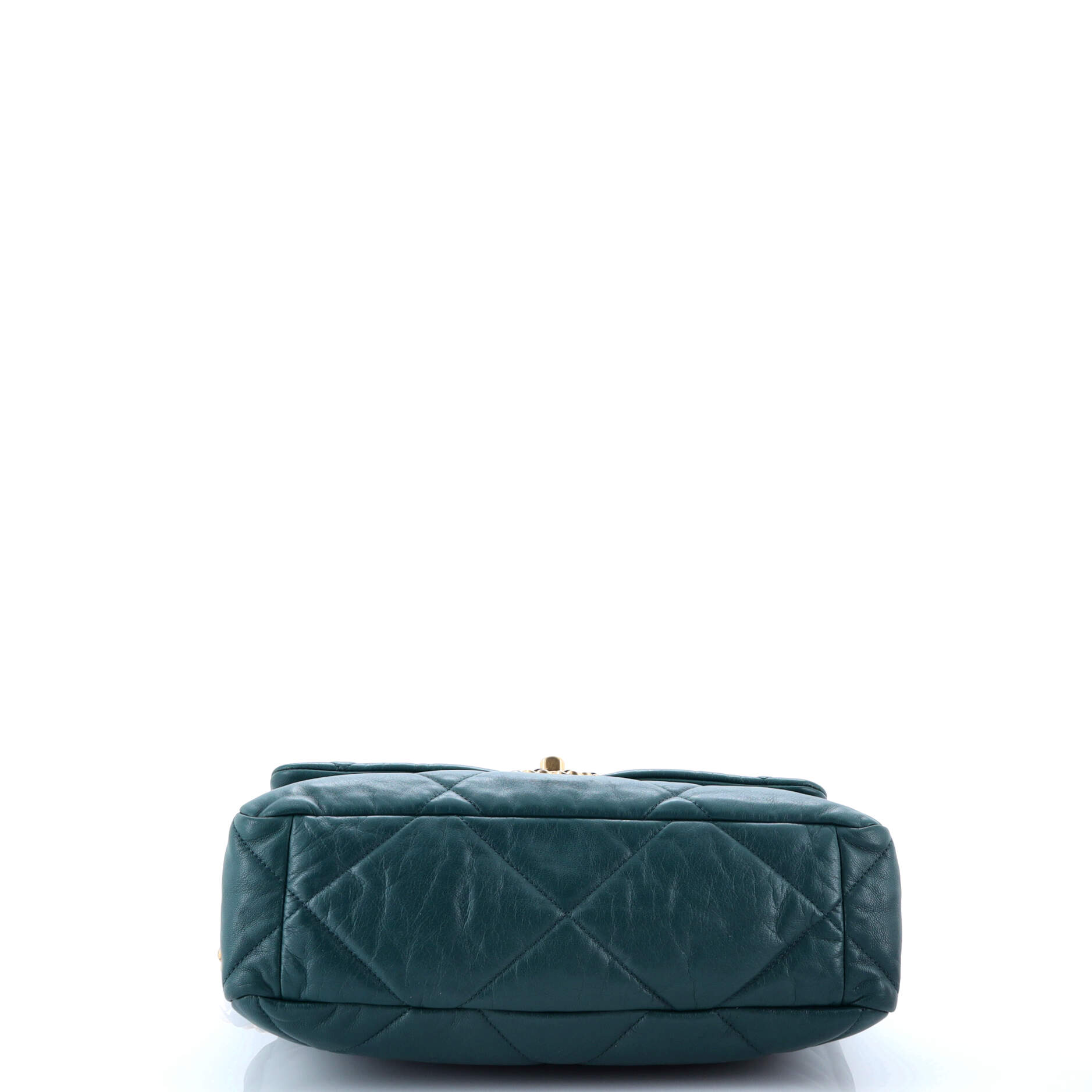 Pre-Loved Chanel 19 Flap Bag Quilted Leather Large - Image 4