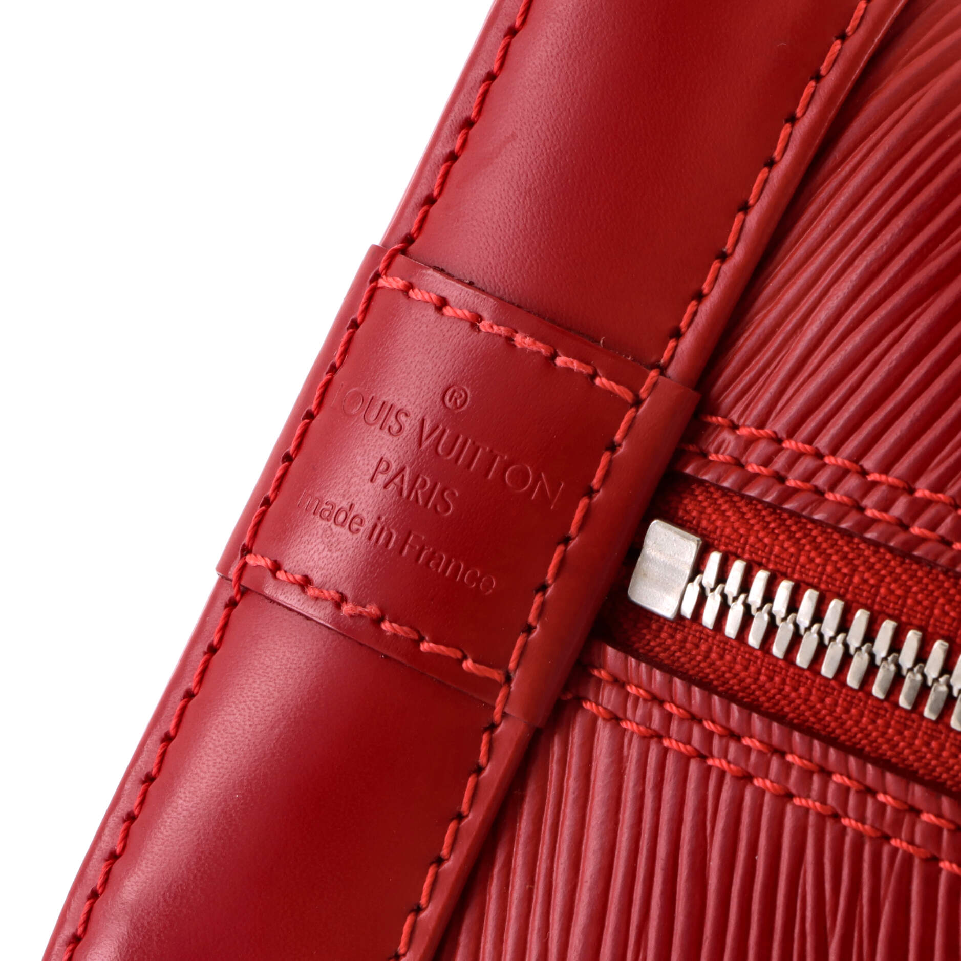 Pre-Loved Louis Vuitton Alma Handbag Epi Leather PM - Image 6