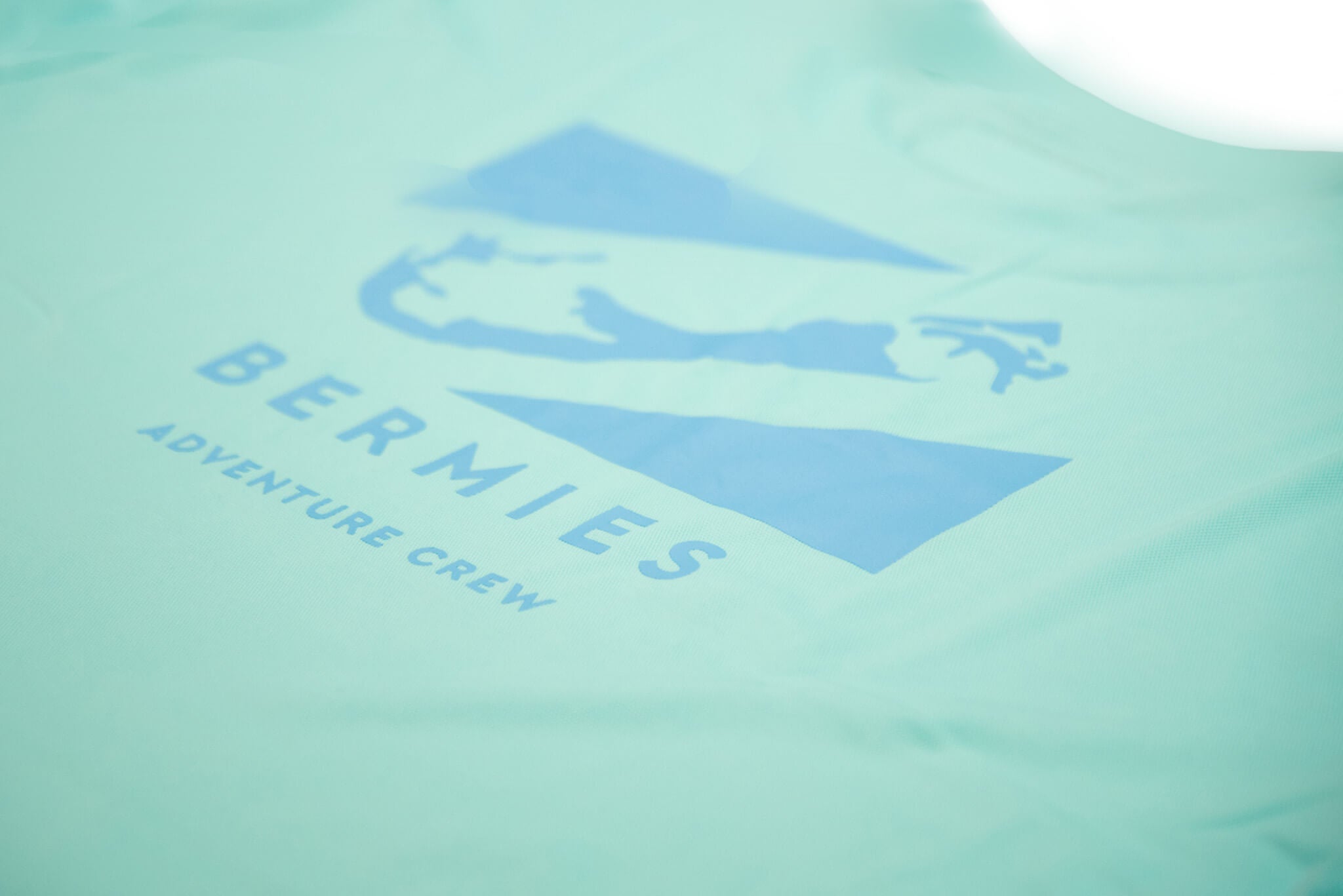 Bermies Men's Aqua Long Sleeve Tee - Image 9