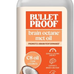 Bulletproof Coconut Brain Octane C8 MCT Oil. 16 Ounces