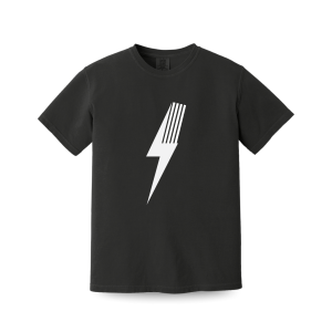 LITTLE RAD THINGS ADULT SPARK TEE - BLACK