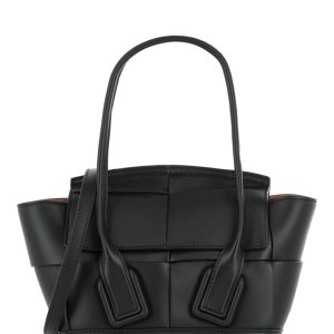 Bottega Veneta Arco 33 Mini Grainy Leather Top-Handle Bag