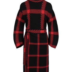 Stella McCartney Check Print Belted Dress