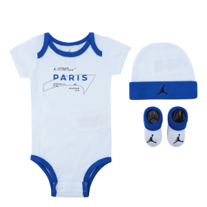 Air Jordan Baby Bodysuit. Hat and Booties 3-Pc Box Set