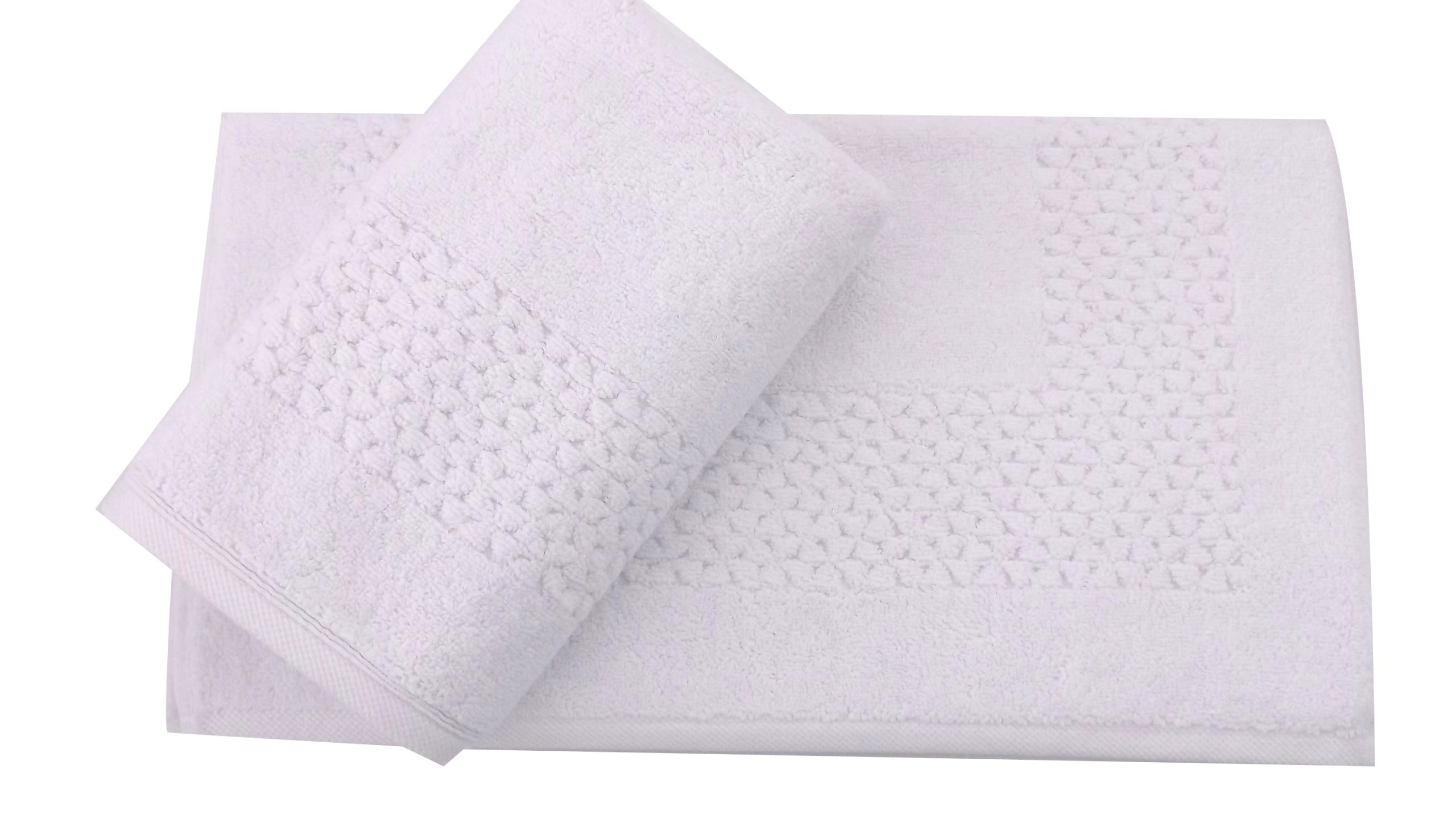 Classic Turkish Towels Mei-Tal Turkish Cotton Bath Mat - 2 Pieces - Image 2