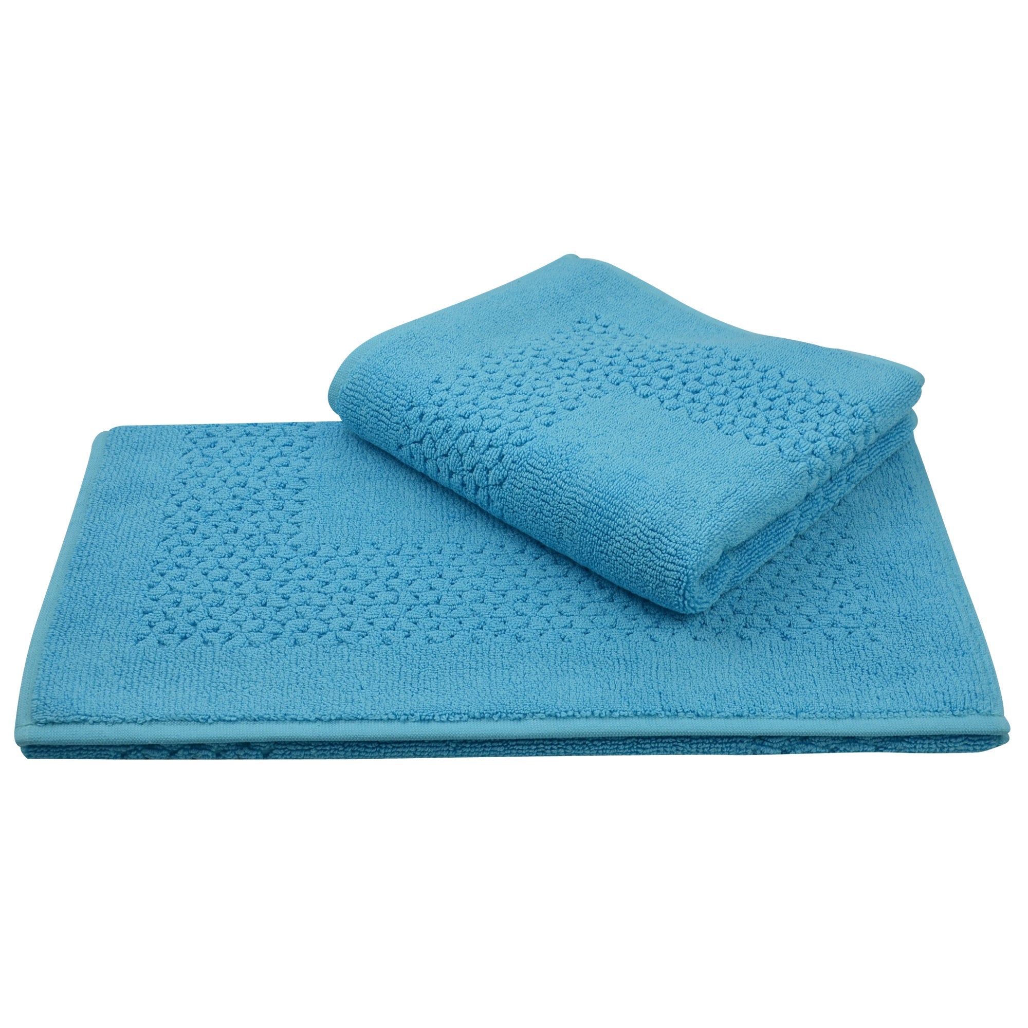 Classic Turkish Towels Mei-Tal Turkish Cotton Bath Mat - 2 Pieces - Image 9