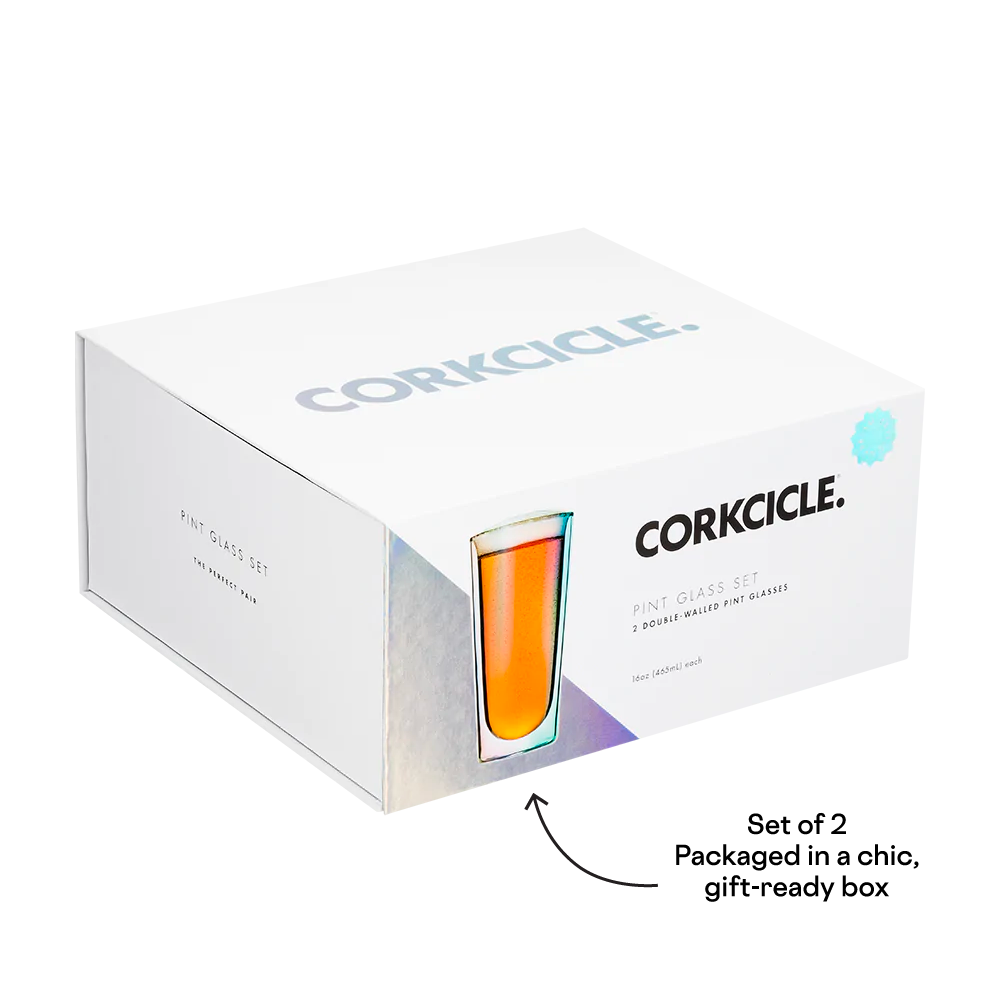 Prism Pint Glass Set (2) by CORKCICLE. - Image 2