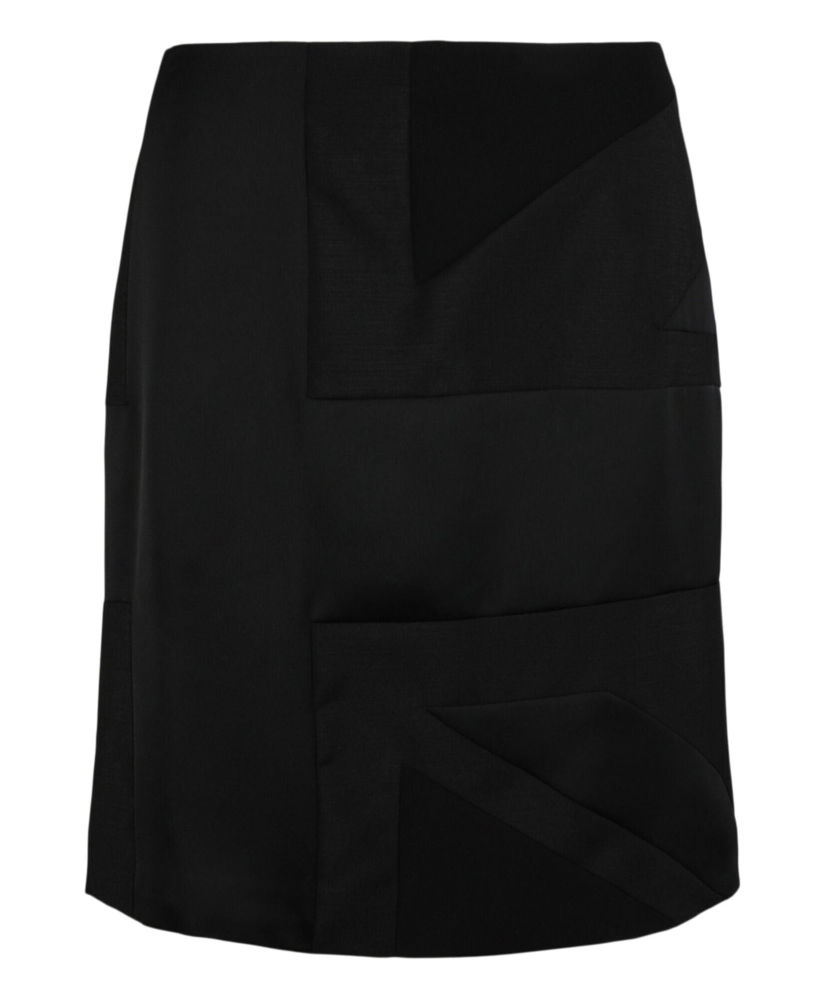 Burberry Intarsia Draped Skirt