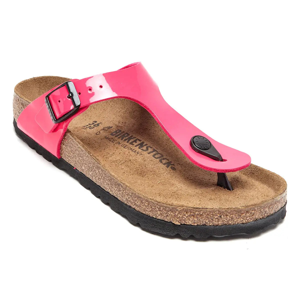 Birkenstock Gizeh Birko-Flor Patent Sandals - Image 5