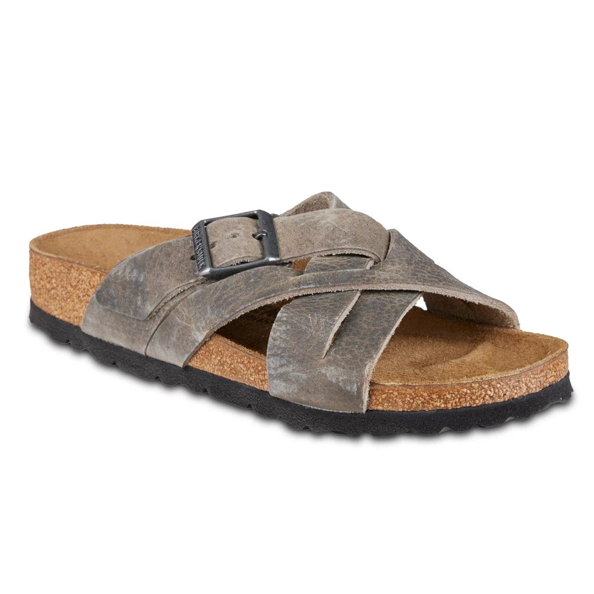 Birkenstock Lugano Oiled Leather Sandals - Image 5