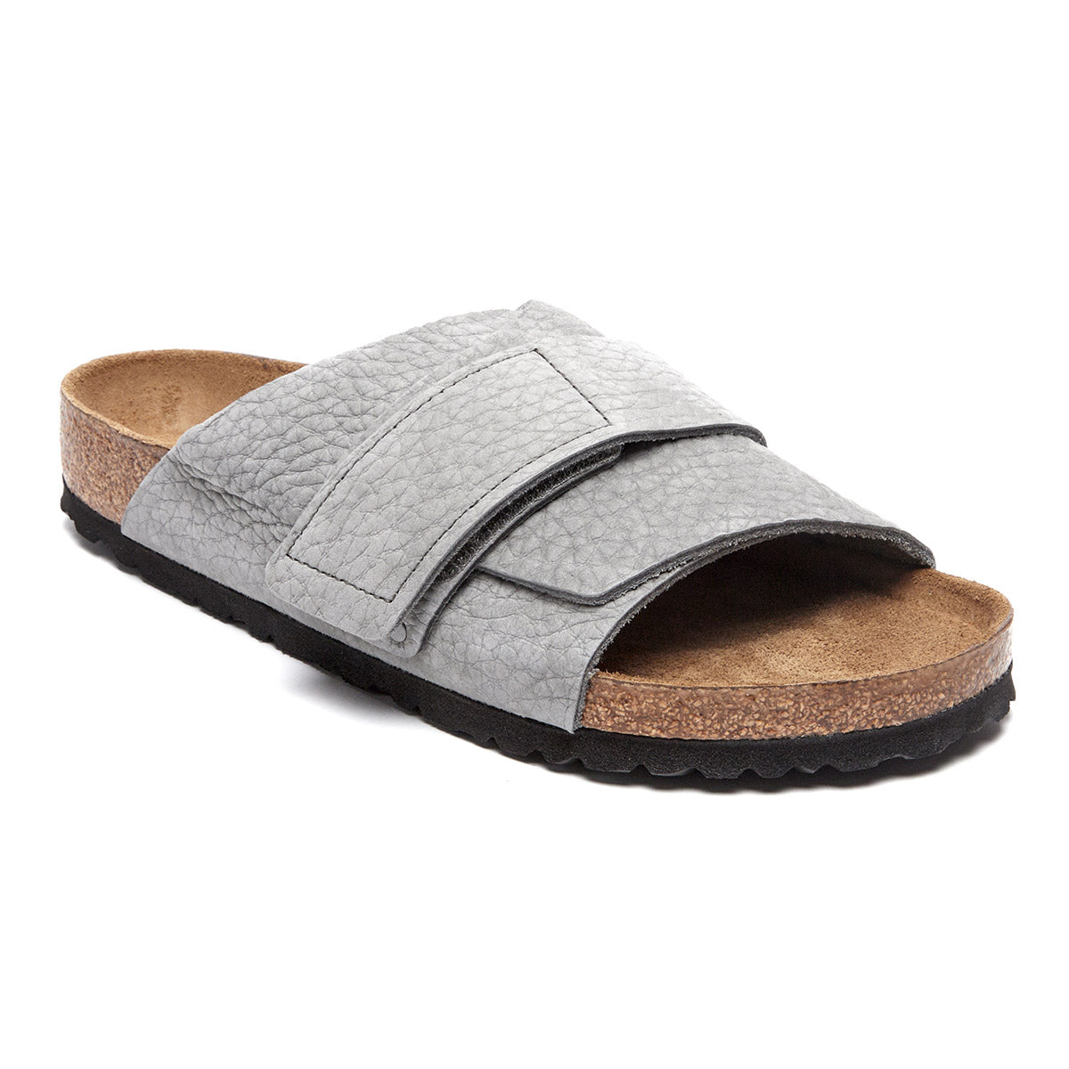 Birkenstock Kyoto Soft Footbed Nubuck Leather Desert Buck Whale Gray