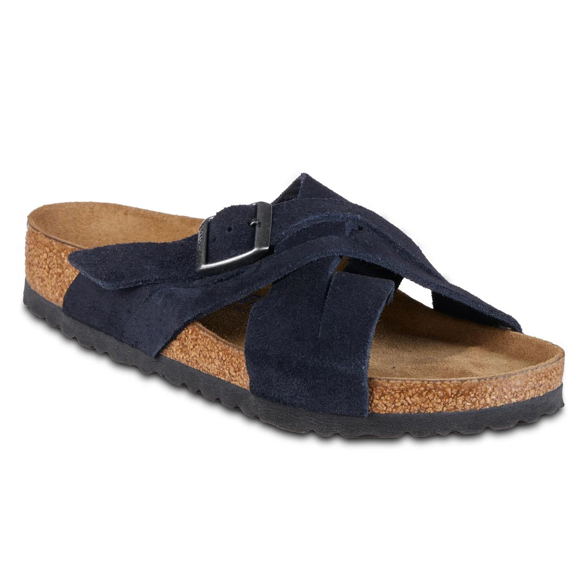 Birkenstock Lugano Soft Footbed Suede Sandals - Image 4