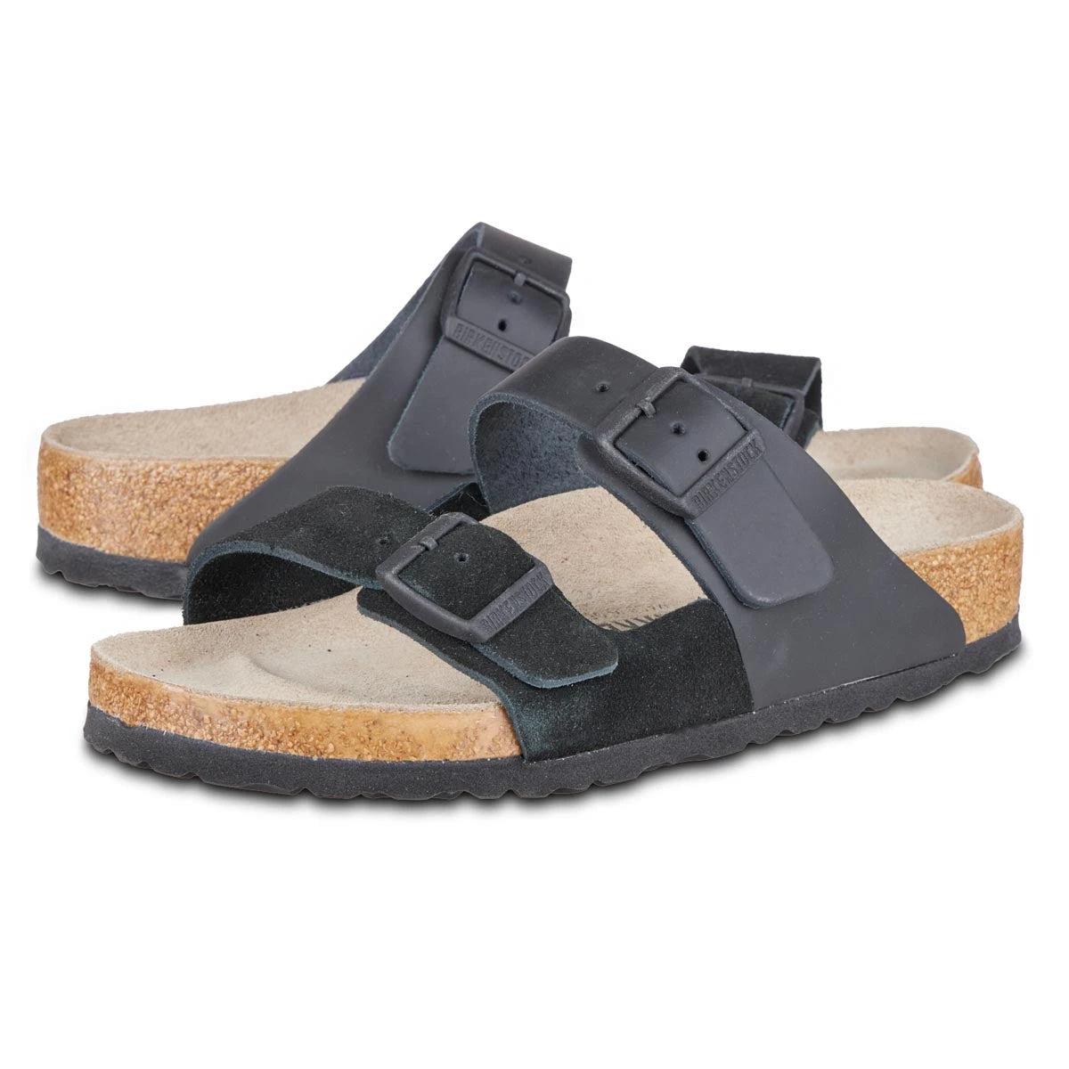 Birkenstock Arizona Split Natural Leather/Suede Sandals - Image 10