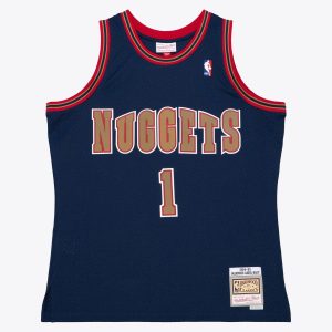 Mitchell & Ness Men's Dark Jersey Nuggets 1994 Mahmoud Abdul-Rauf