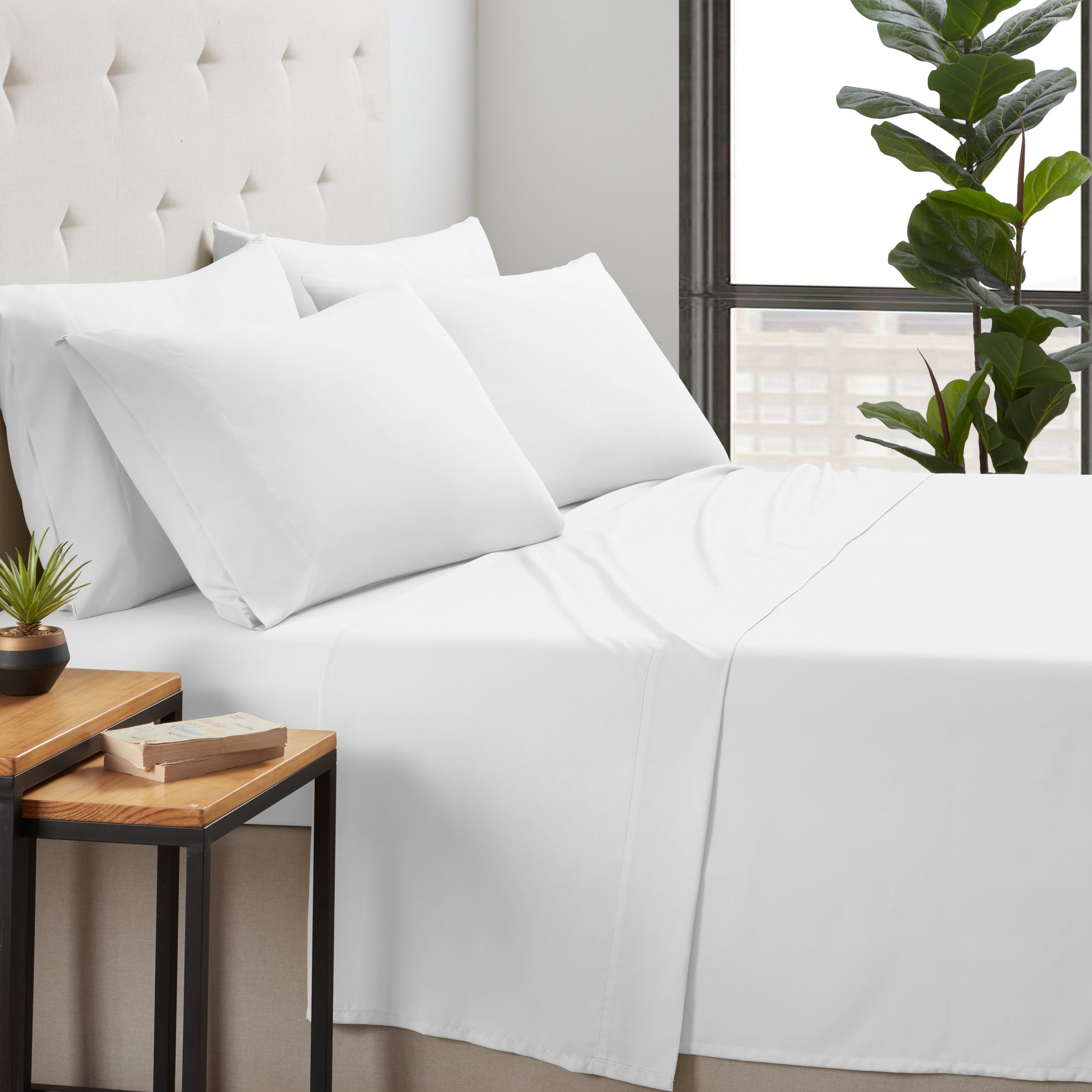 Kathy Ireland 6 Piece Bamboo Cooling Sheet Set - Image 19