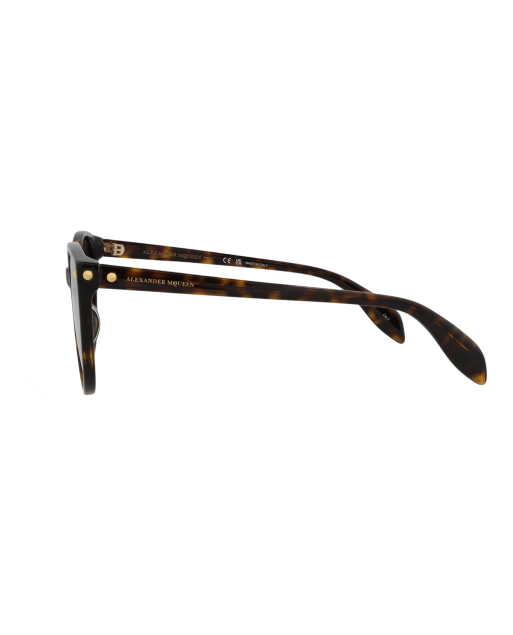 Alexander McQueen Women's Round-Frame Acetate Sunglasses - Image 3