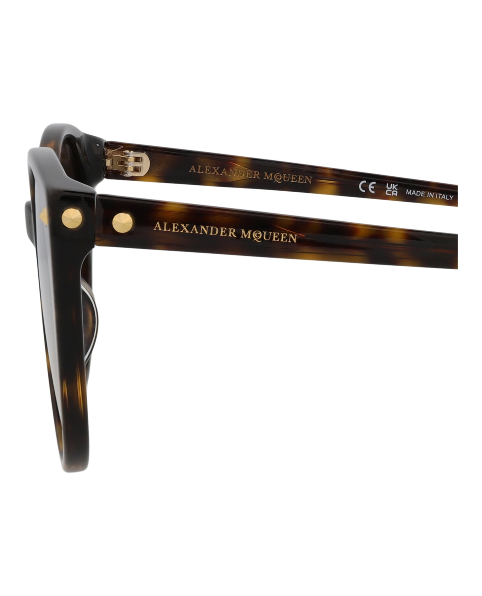 Alexander McQueen Women's Round-Frame Acetate Sunglasses - Image 4