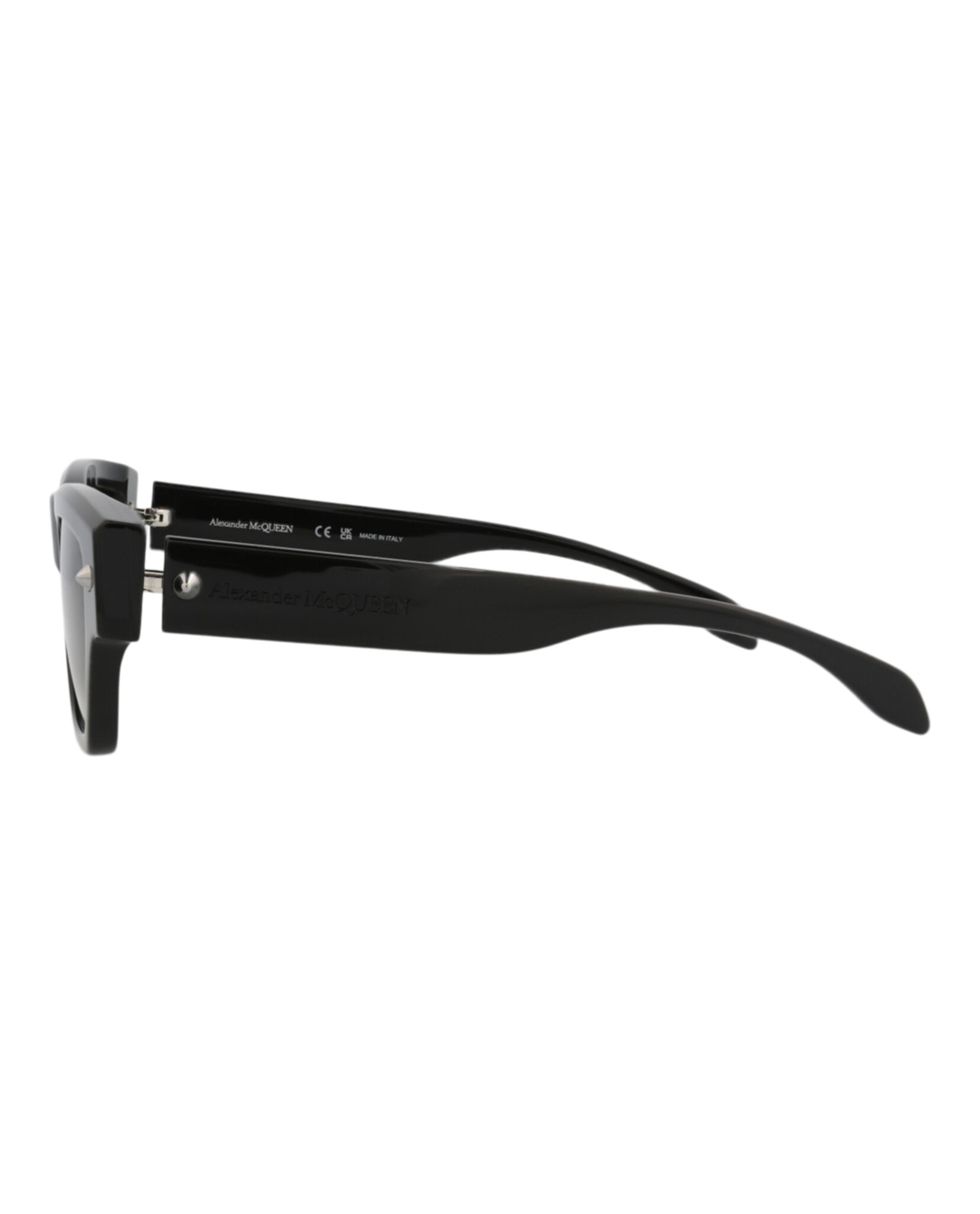 Alexander McQueen Square-Frame Recycled Acetate Sunglasses - Image 3