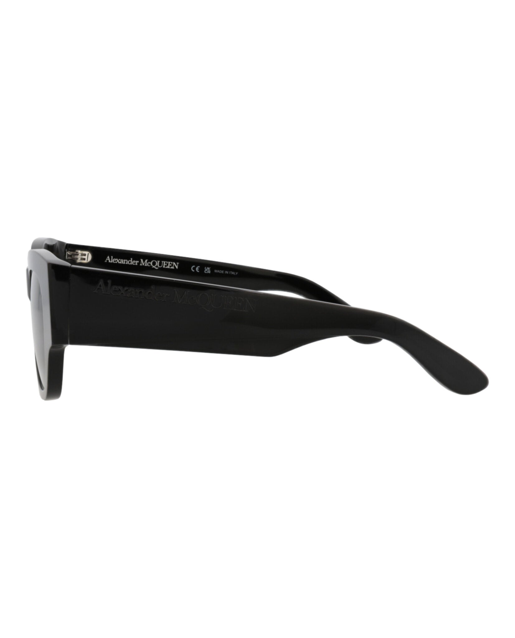 Alexander McQueen Square-Frame Recycled Acetate Sunglasses - Image 3