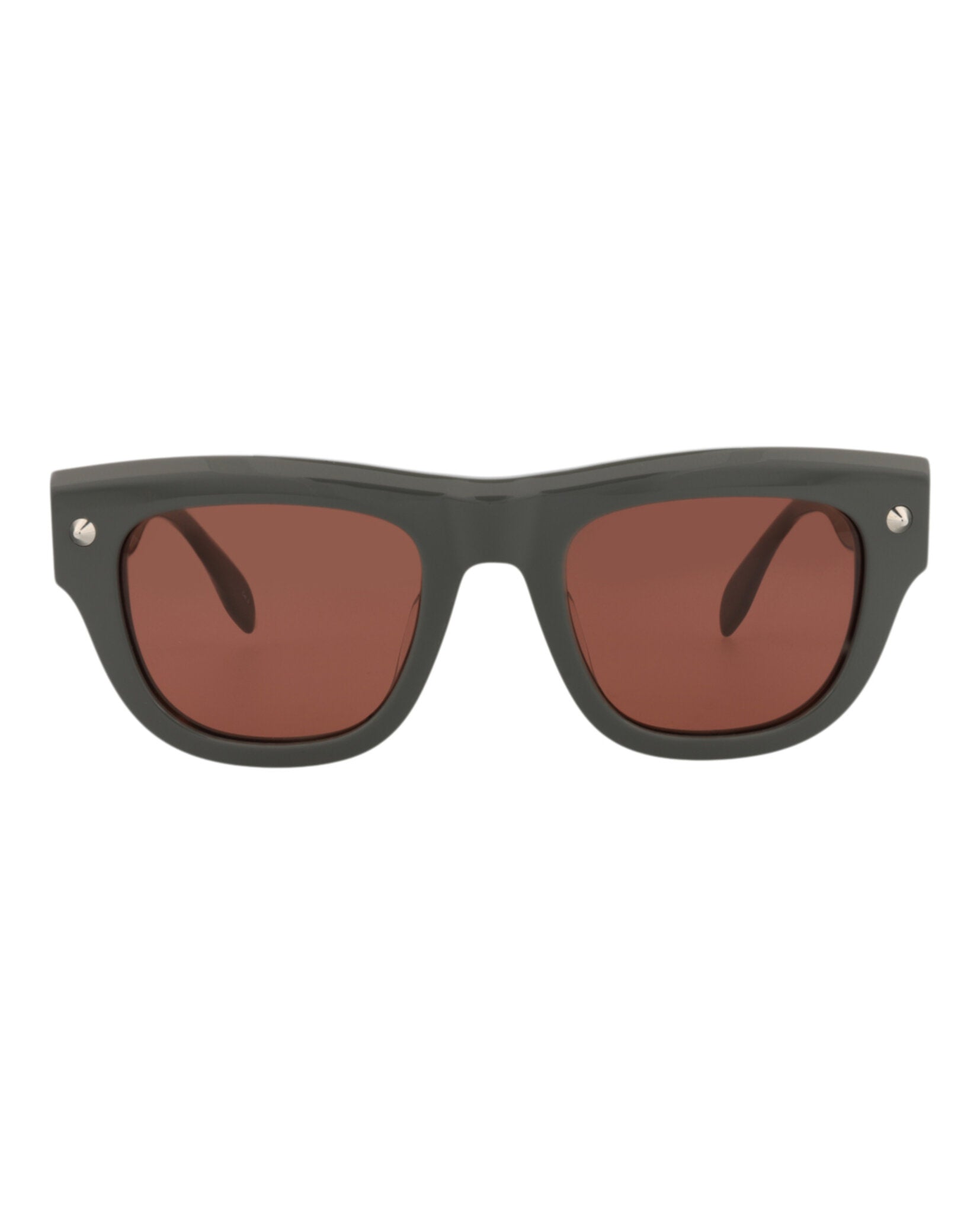 Alexander McQueen Square-Frame Recycled Acetate Sunglasses