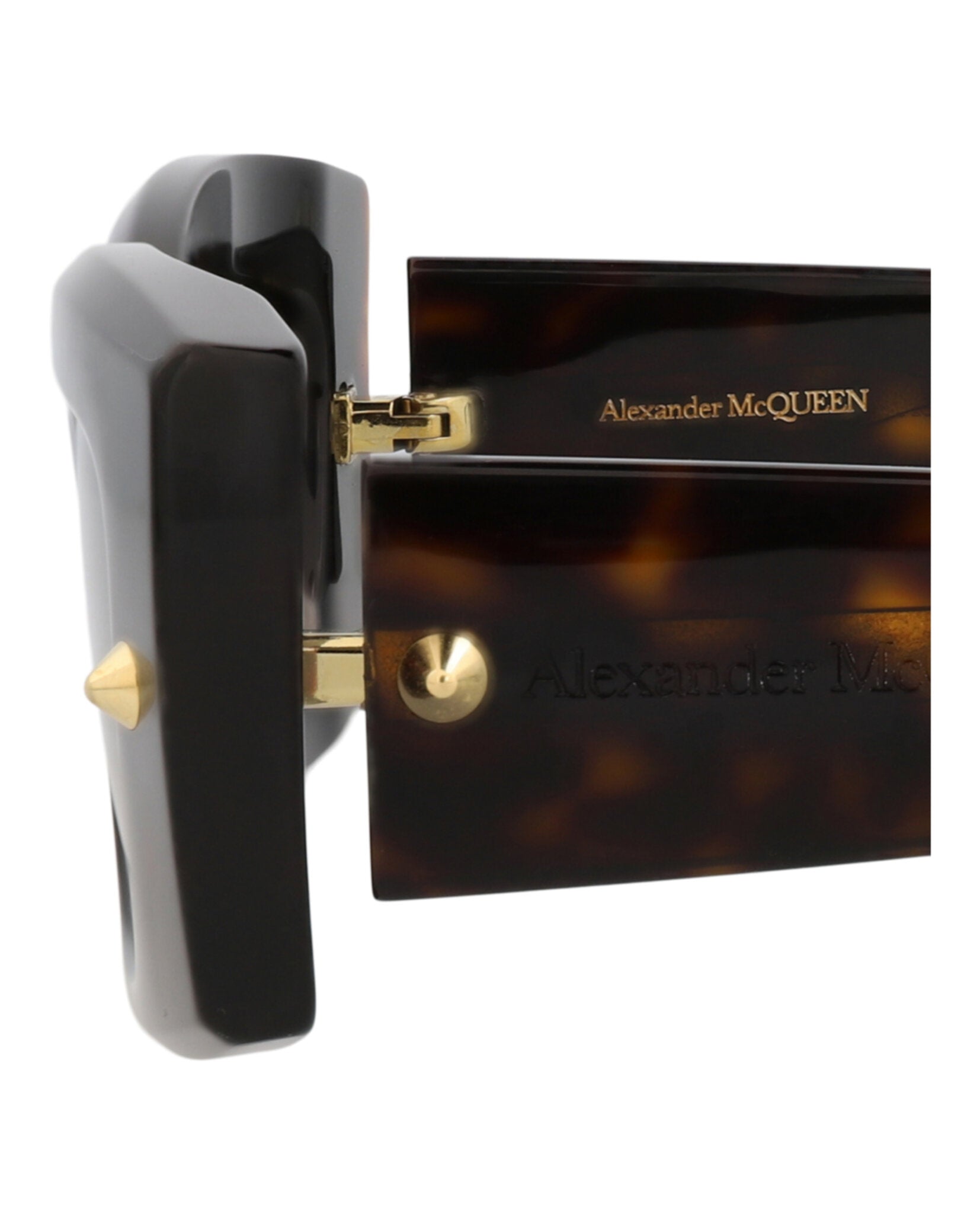 Alexander McQueen Square-Frame Recycled Acetate Sunglasses - Image 4