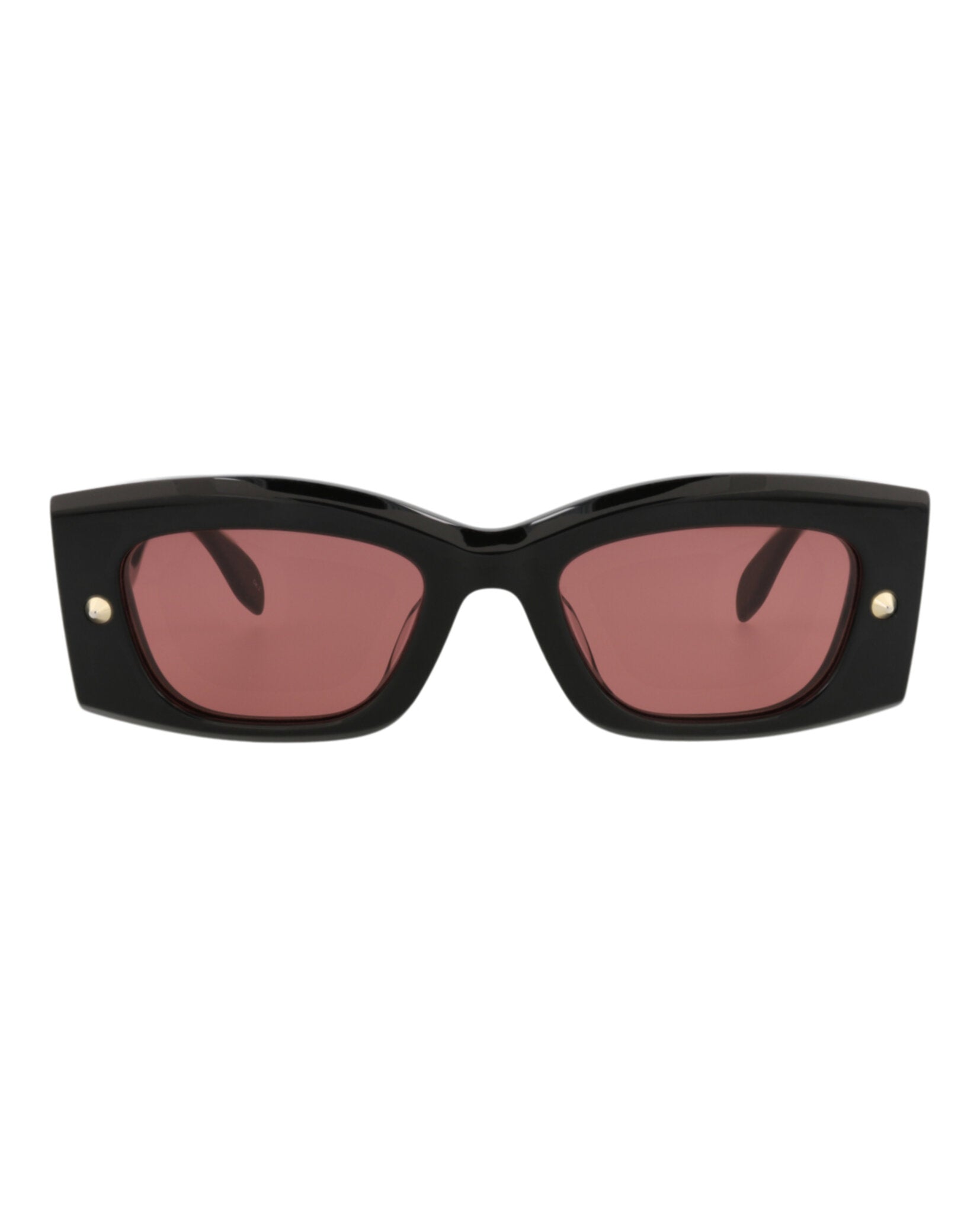 Alexander McQueen Square-Frame Recycled Acetate Sunglasses