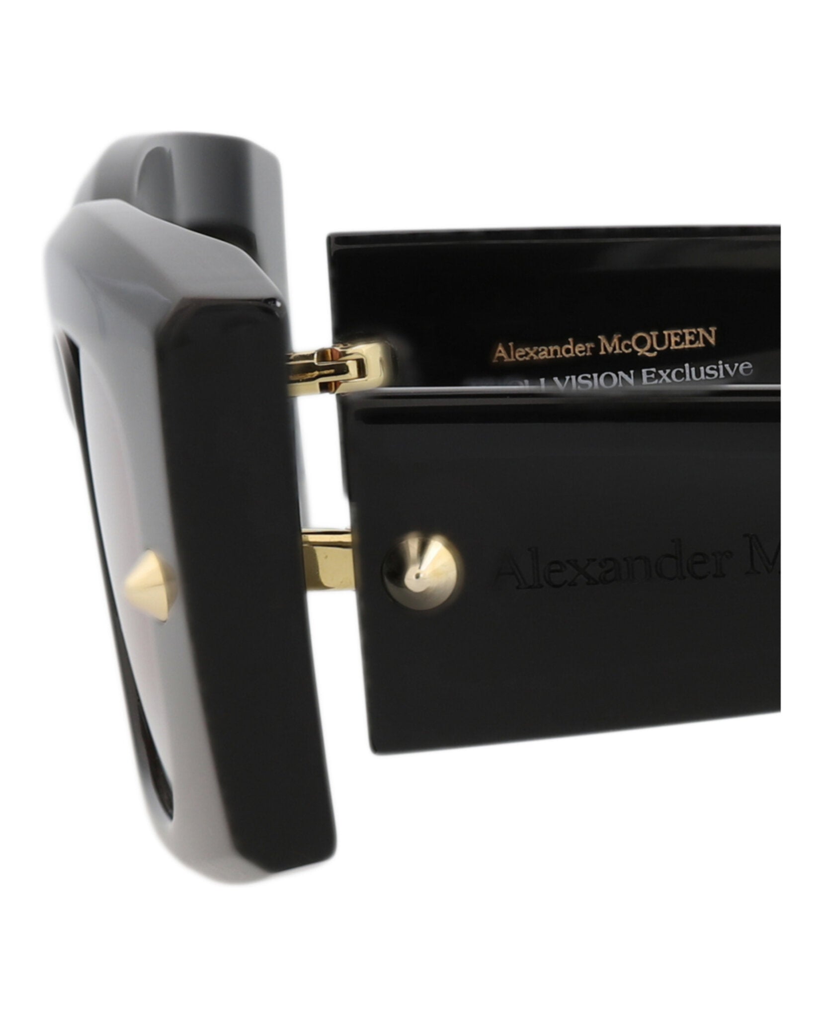 Alexander McQueen Square-Frame Recycled Acetate Sunglasses - Image 4