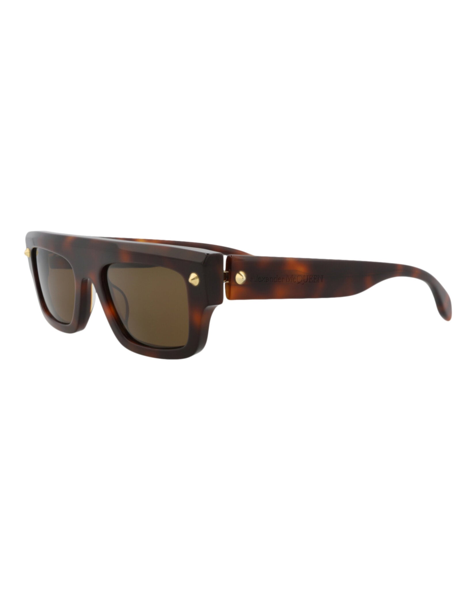 Alexander McQueen Square-Frame Recycled Acetate Sunglasses - Image 2
