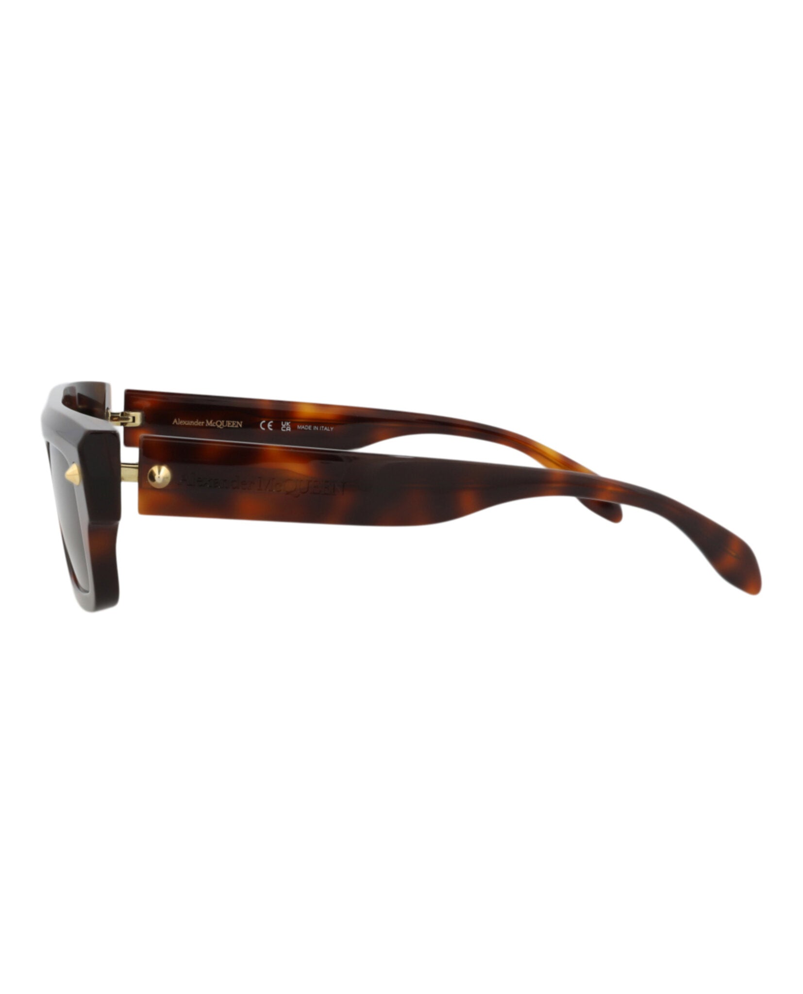 Alexander McQueen Square-Frame Recycled Acetate Sunglasses - Image 3