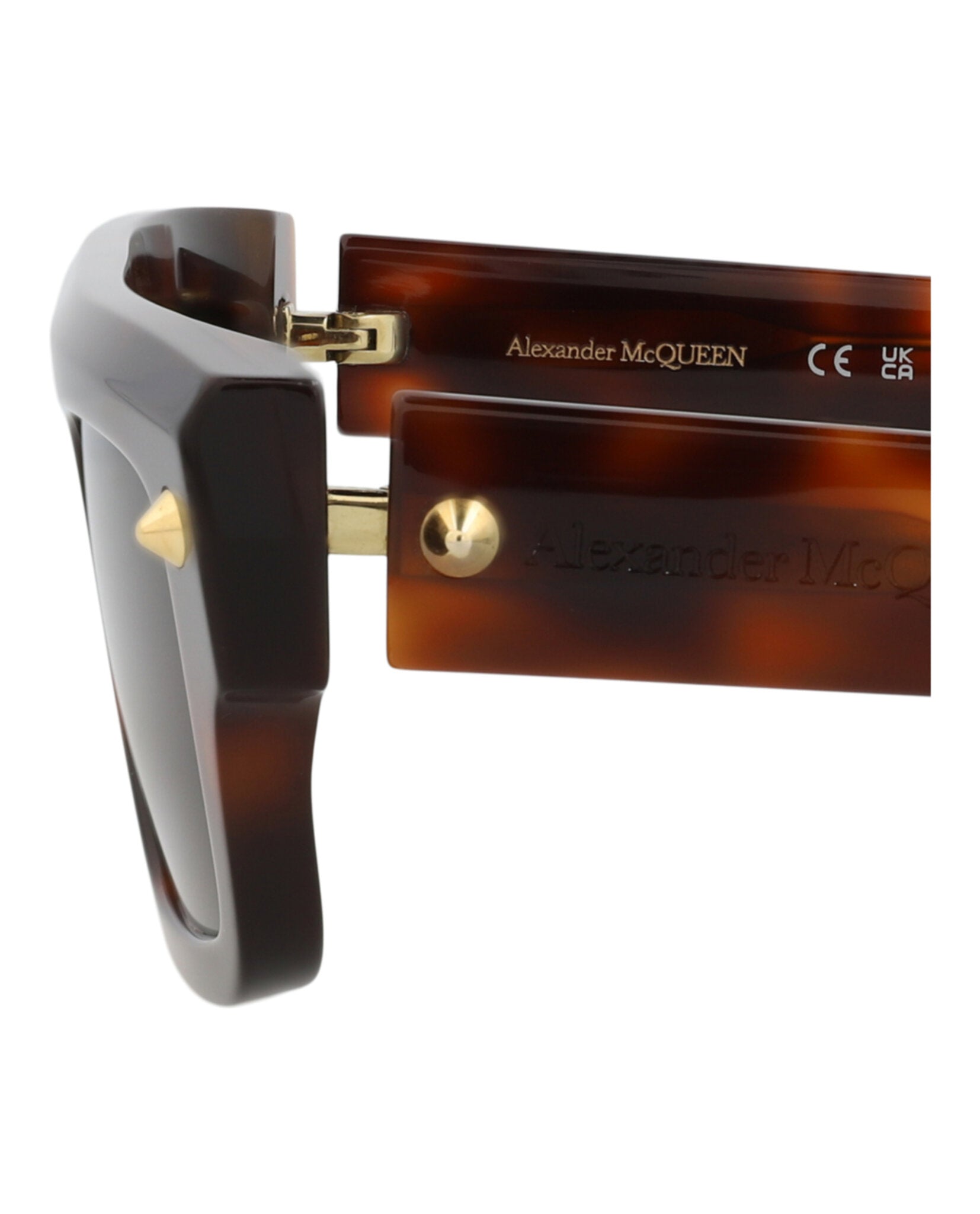 Alexander McQueen Square-Frame Recycled Acetate Sunglasses - Image 4