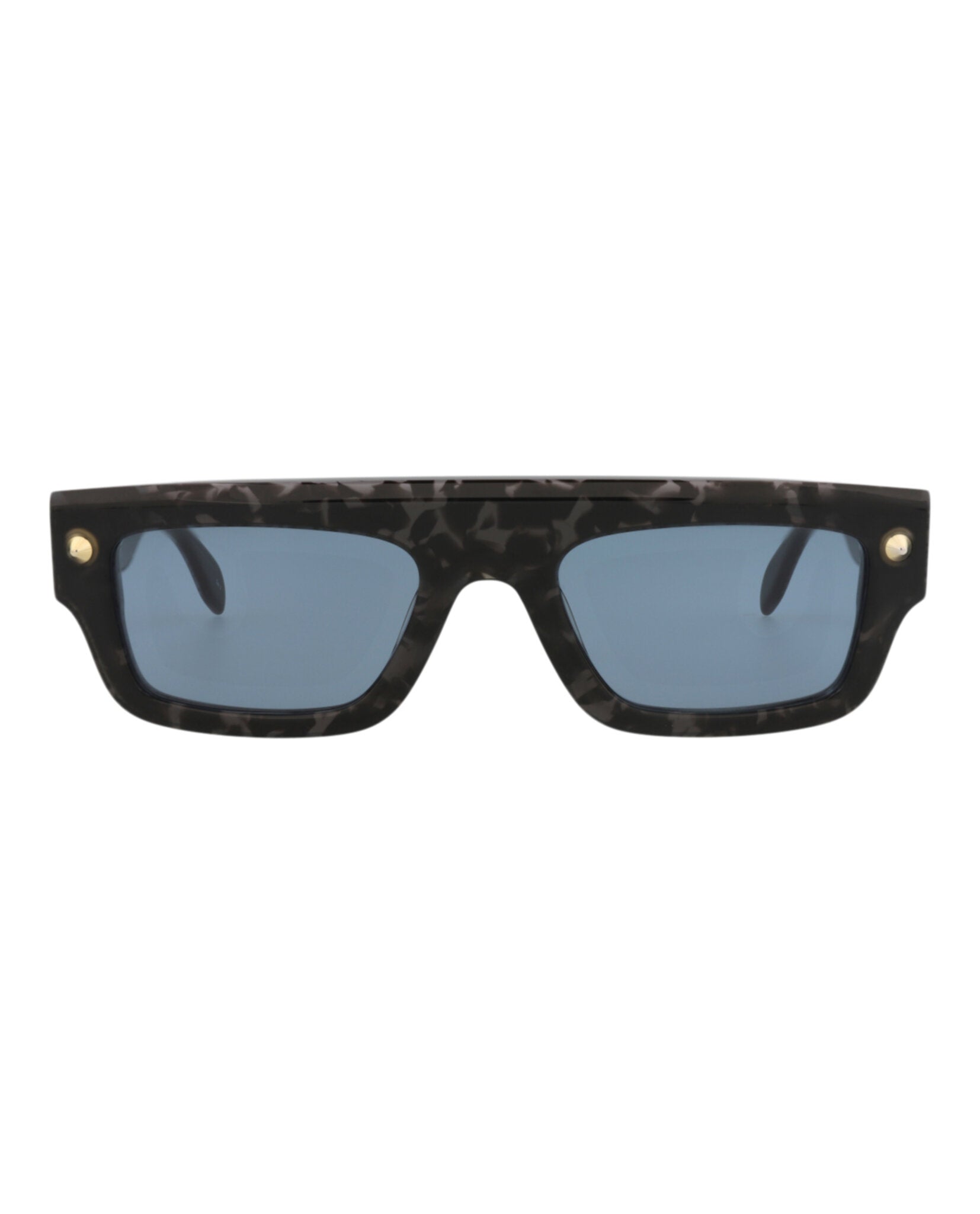 Alexander McQueen Square-Frame Recycled Acetate Sunglasses
