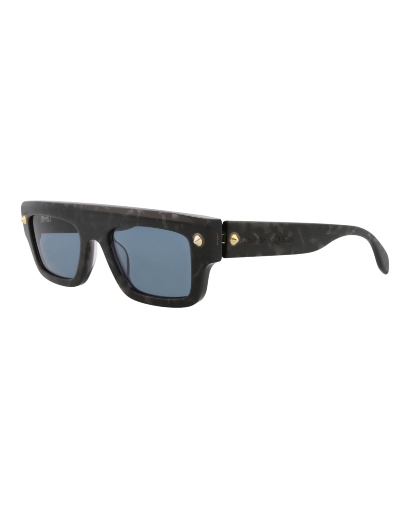 Alexander McQueen Square-Frame Recycled Acetate Sunglasses - Image 2