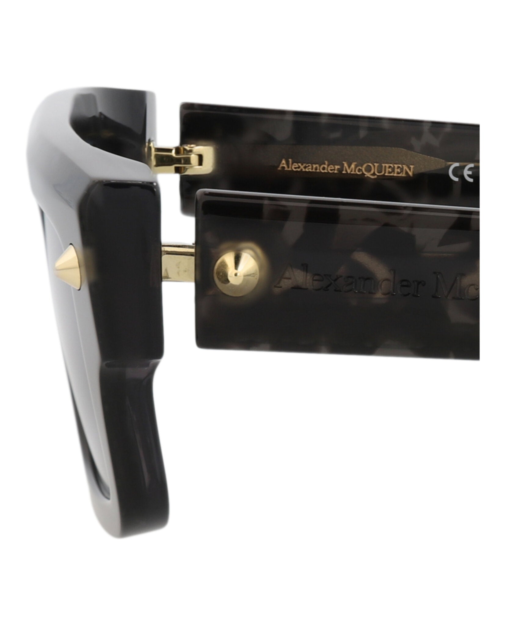 Alexander McQueen Square-Frame Recycled Acetate Sunglasses - Image 4