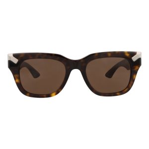 Alexander McQueen Square-Frame Recycled Acetate Sunglasses