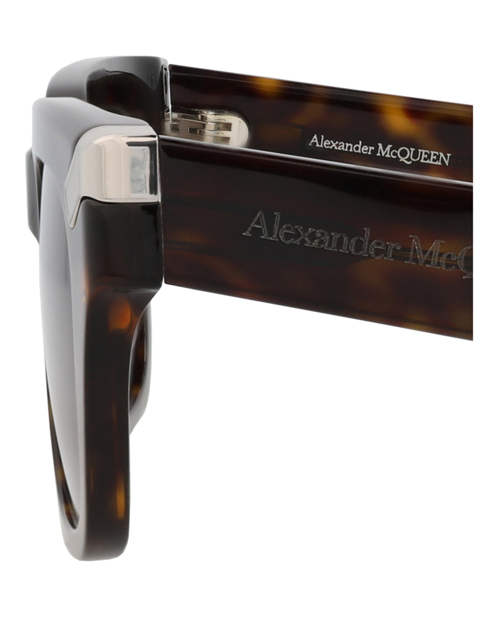 Alexander McQueen Square-Frame Recycled Acetate Sunglasses - Image 4
