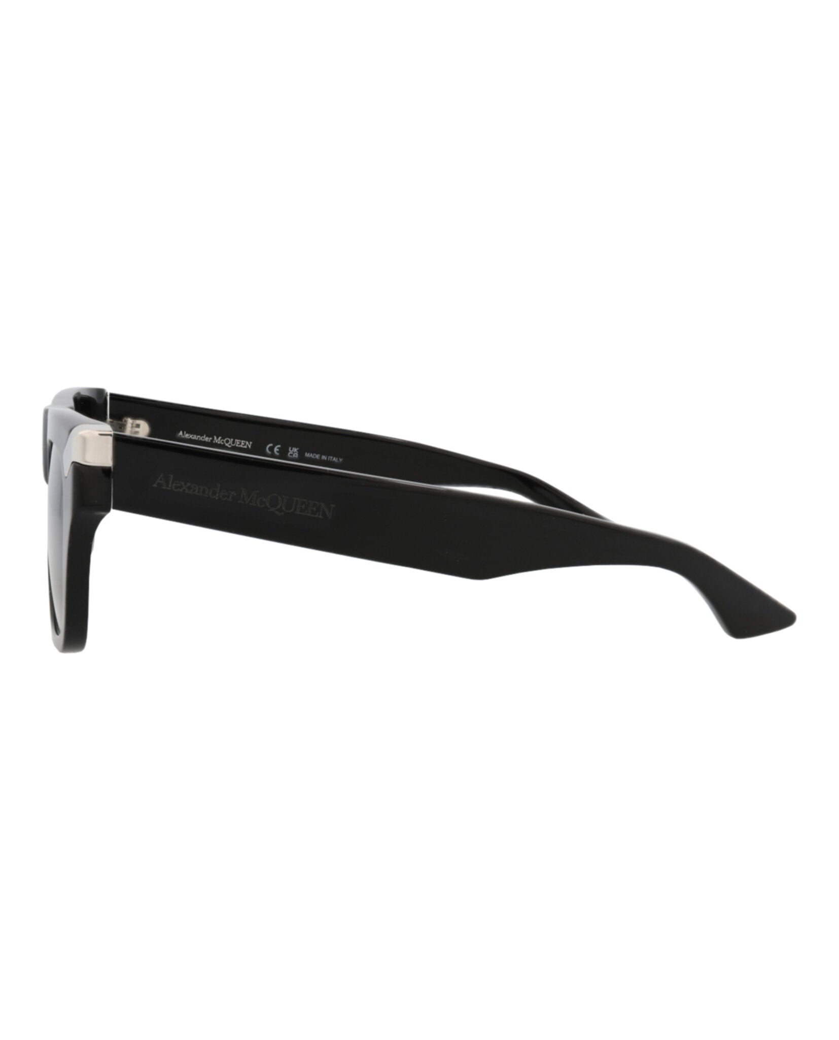 Alexander McQueen Square-Frame Recycled Acetate Sunglasses - Image 3