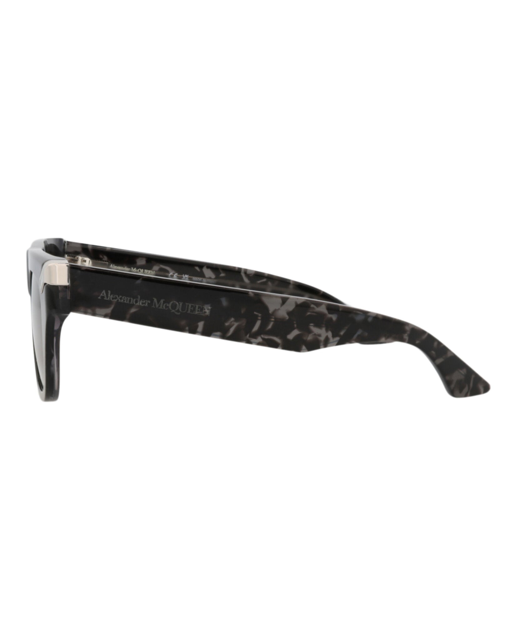 Alexander McQueen Square-Frame Recycled Acetate Sunglasses - Image 3