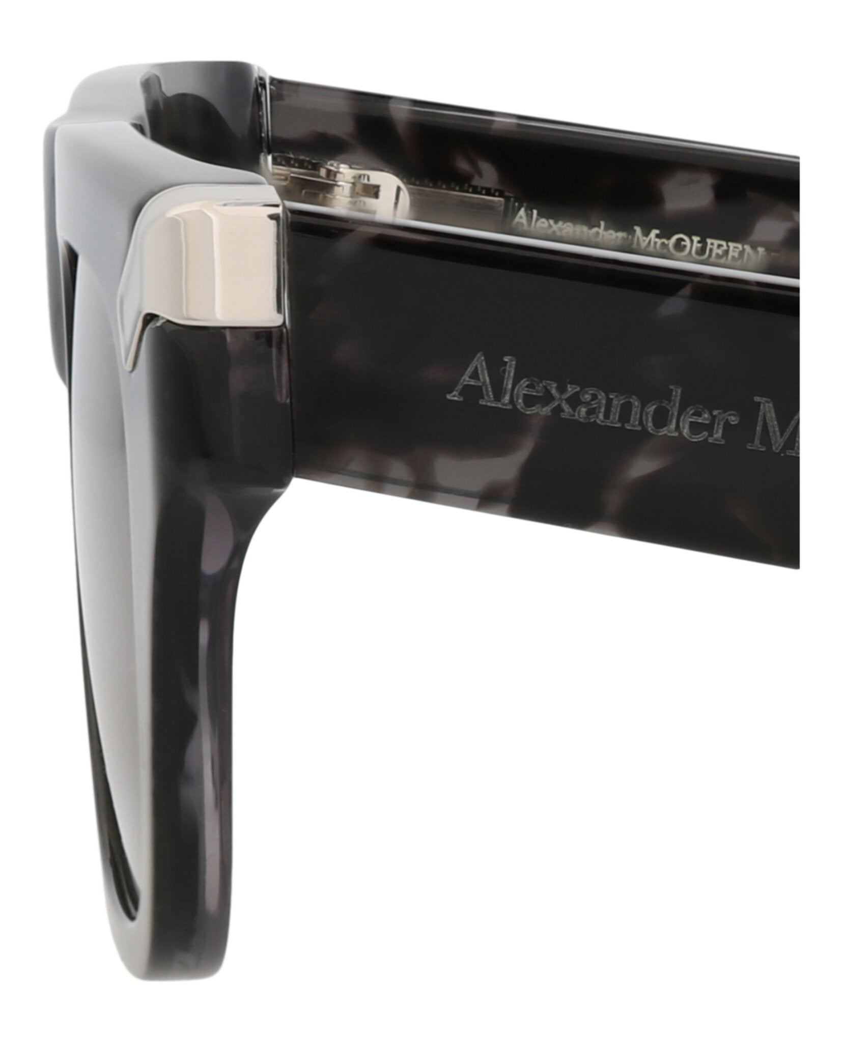 Alexander McQueen Square-Frame Recycled Acetate Sunglasses - Image 4